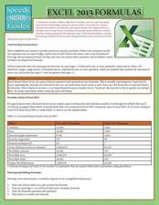 Excel 2013 Formulas (Speedy Study Guide)