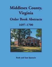 Middlesex County, Virginia Order Book, 1697-1700