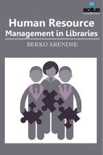 Human Resource Management in Libraries