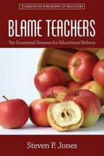 Blame Teachers