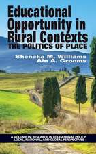 Educational Opportunity in Rural Contexts