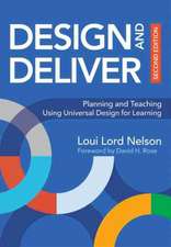 Design and Deliver