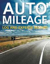 Auto Mileage Log and Expense Record