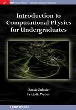 Introduction to Computational Physics for Undergraduates