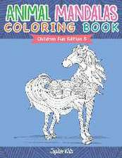 Animal Mandalas Coloring Book Children Fun Edition 5