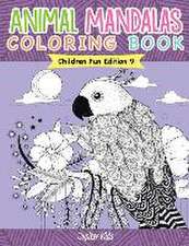 Animal Mandalas Coloring Book Children Fun Edition 9