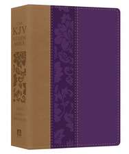 The KJV Study Bible - Large Print [violet Floret]