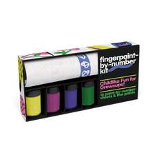 Knock Knock Fingerpaint-by-Number Kit