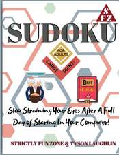 Sudoku Books for Adults Large Print