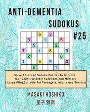 Anti-dementia Sudokus #25