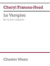 Le Vampire: For Baritone and Piano