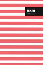 Bold Lifestyle Journal, Creative Write-in Notebook, Dotted Lines, Wide Ruled, Medium Size (A5), 6 x 9 Inch (Pink)