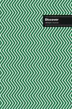 Discover Lifestyle Journal, Creative Write-in Notebook, Dotted Lines, Wide Ruled, Medium Size (A5) 6 x 9 Inch (Green)