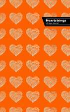 Heartstrings Lifestyle Journal, Blank Notebook, Dotted Lines, 288 Pages, Wide Ruled, 6" x 9" (A5) Hardcover (Orange)