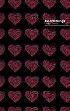 Heartstrings Lifestyle Journal, Blank Notebook, Dotted Lines, 288 Pages, Wide Ruled, 6" x 9" (A5) Hardcover (Black III)