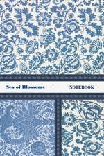 Sea of Blossoms NOTEBOOK [ruled Notebook/Journal/Diary to write in, 60 sheets, Medium Size (A5) 6x9 inches]