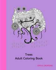 Trees Adult Coloring Book