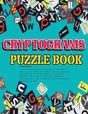 Cryptograms Puzzle Book