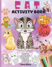 Cat Activity Book For Kids