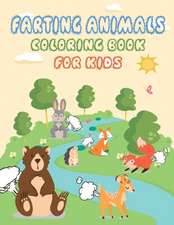 Farting Animals Coloring Book for Kids