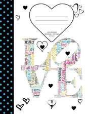 Love Noetbook: School Supplies Primary Composition Book for Kids