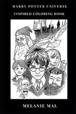 Harry Potter Universe Inspired Coloring Book: World of Harry Potter Inspired Adult Coloring Book