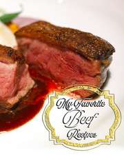 My Favorite Beef Recipes: All Your Favorite Beef Recipes in One Book