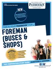 National Learning Corporation: Foreman (Buses & Shops) (C-26