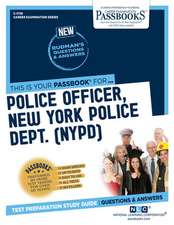 Police Officer, New York Police Dept. (Nypd) (C-1739): Passbooks Study Guide Volume 1739