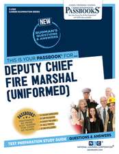 Deputy Chief Fire Marshal (Uniformed) (C-2169)