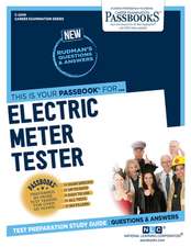 Electric Meter Tester (C-2249): Passbooks Study Guide Volume 2249