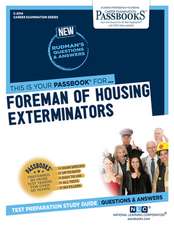 Foreman of Housing Exterminators (C-2514)