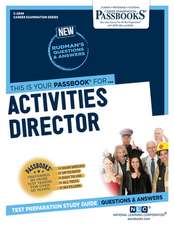 Activities Director (C-2949): Passbooks Study Guide Volume 2949