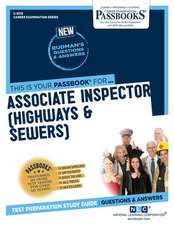 Associate Inspector (Highways & Sewers) (C-3519): Passbooks Study Guide Volume 3519