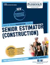 Senior Estimator (Construction) (C-3689)