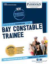 Bay Constable Trainee (C-3949): Passbooks Study Guide Volume 3949