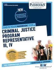 Criminal Justice Program Representative III, IV (C-4814)