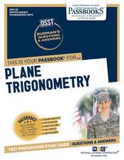 National Learning Corporation: Plane Trigonometry (Dan-29)