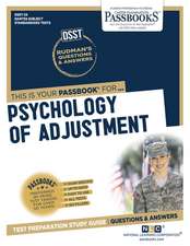 National Learning Corporation: Psychology of Adjustment (Dan