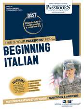 Beginning Italian (Dan-54): Passbooks Study Guide Volume 54