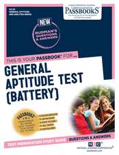 National Learning Corporation: General Aptitude Test (Batter