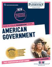 American Government (Q-4): Passbooks Study Guide Volume 4