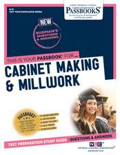 National Learning Corporation: Cabinet Making & Millwork (Q-