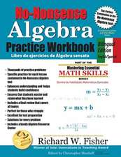 No-Nonsense Algebra Practice Workbook, Bilingual Edition