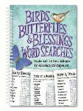 Birds, Butterflies, and Blessings Word Search