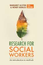 Research for Social Workers: An introduction to methods