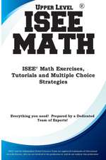 Complete Test Preparation Inc.: ISEE Upper Level Math