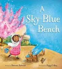 A Sky-Blue Bench