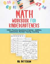 Math Workbook for Kindergarteners