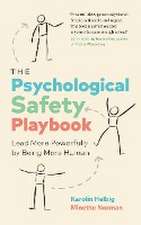 The Psychological Safety Playbook